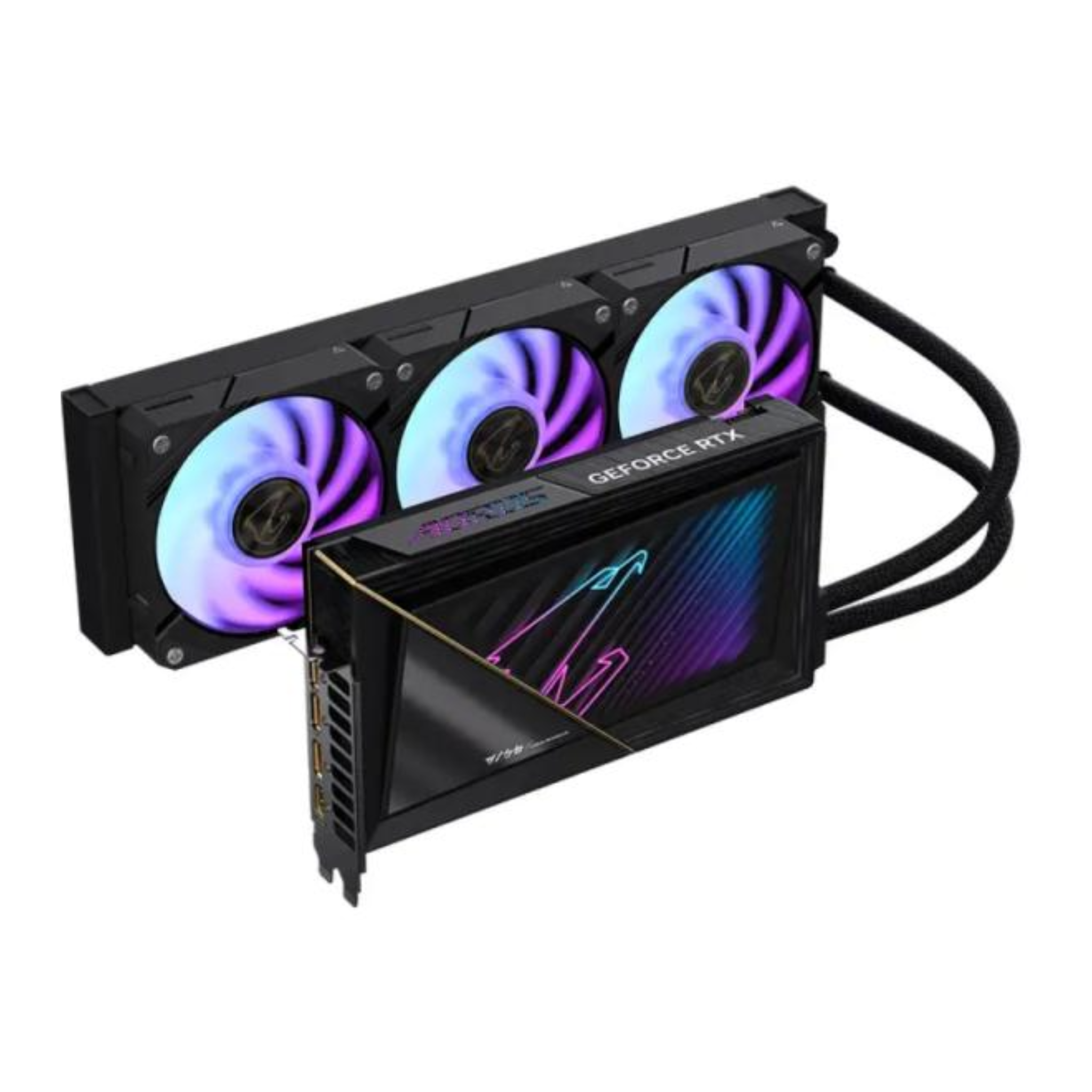 TARJETA DE VIDEO GIGABYTE AORUS GEFORCE RTX 5090 XTREME WATERFORCE 32G GDDR7 2655 MHZ