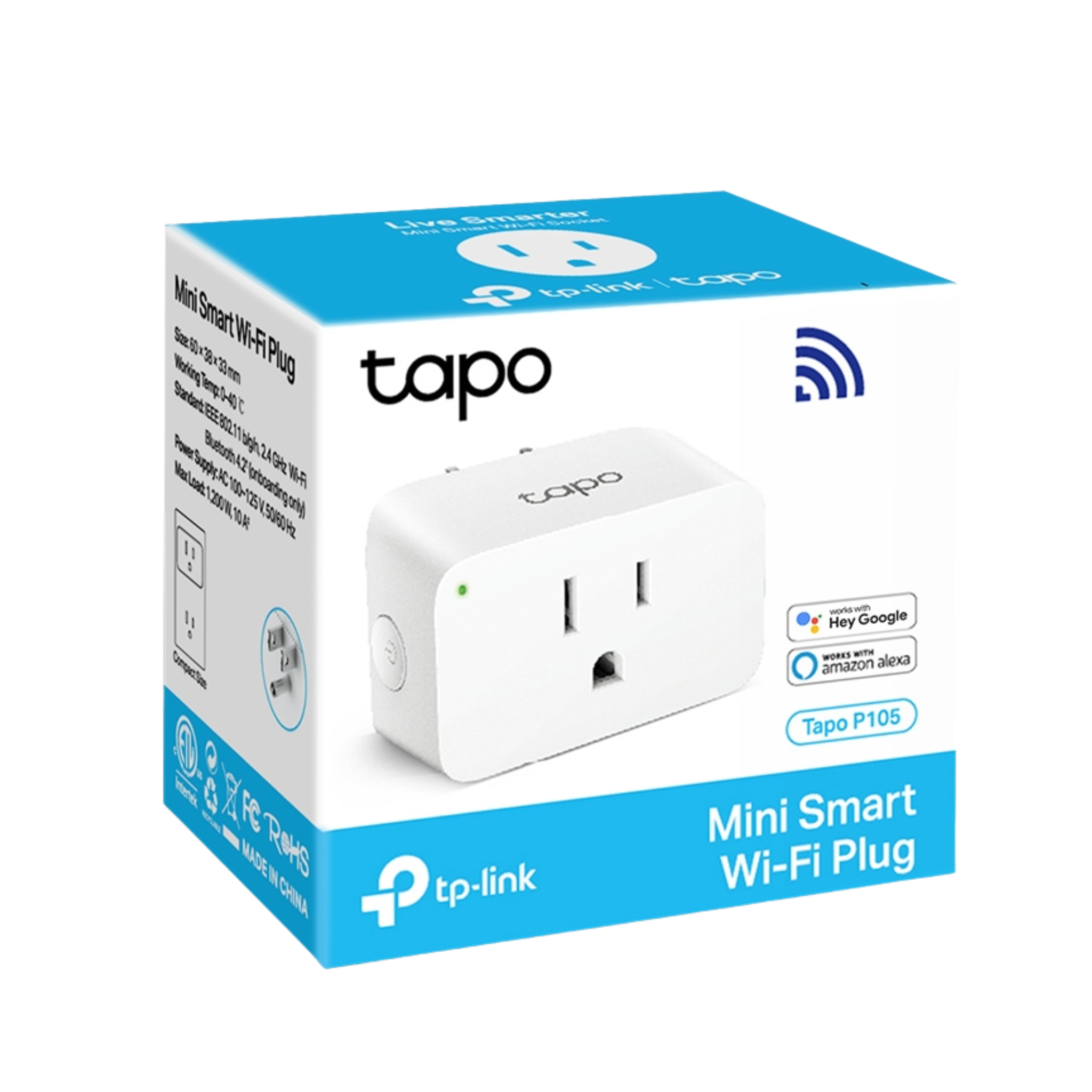 CONECTOR WIFI TP LINK MINI TAPO P105 (1PACK)