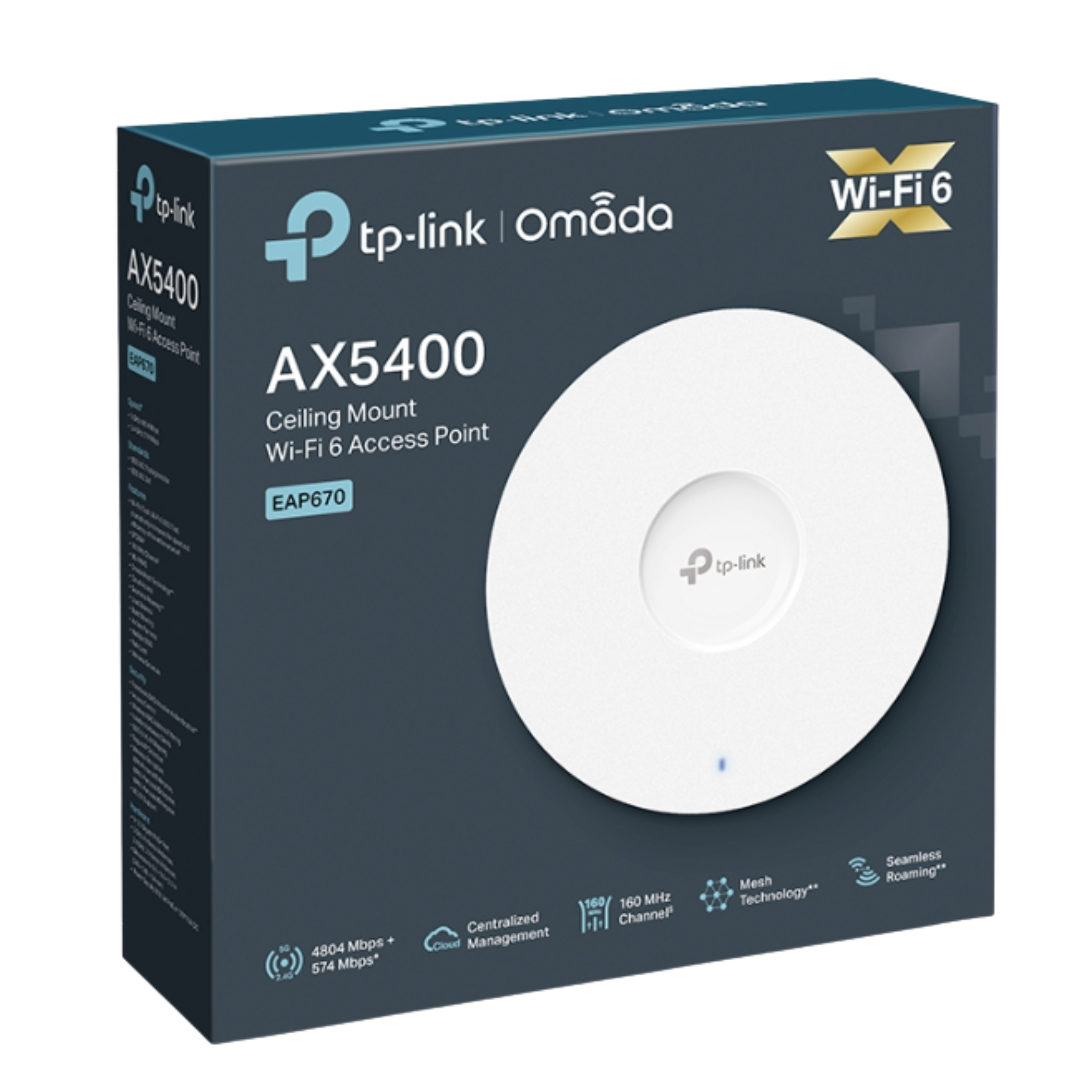PUNTO DE ACCESO TP-LINK EAP670: Wi-Fi 6 AX5400