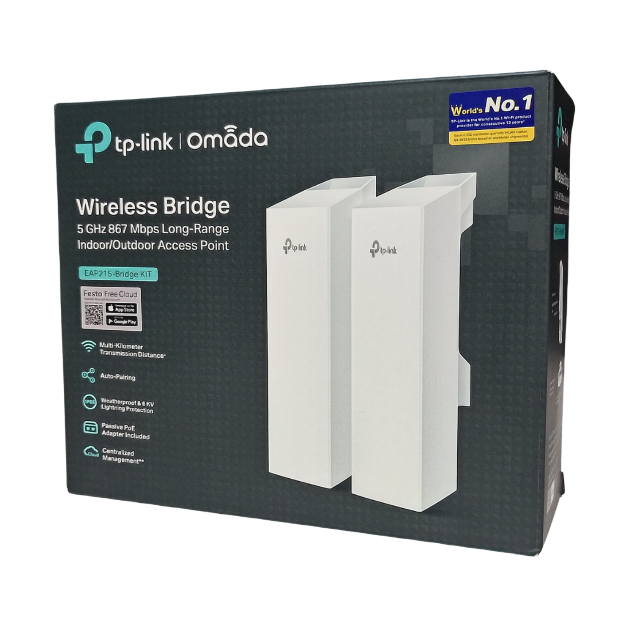 PUNTO DE ACCESO TP LINK EAP215 MIMO DM5KM)