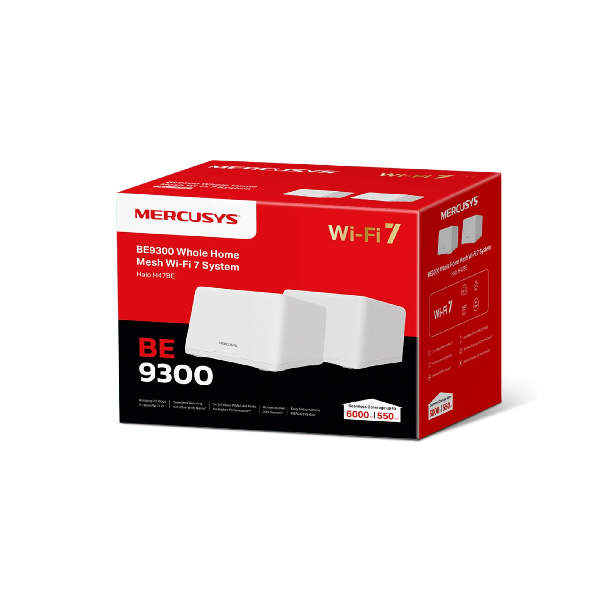 ROUTER MERCUSYS HALO H47BE BE9300 (2-PACK)