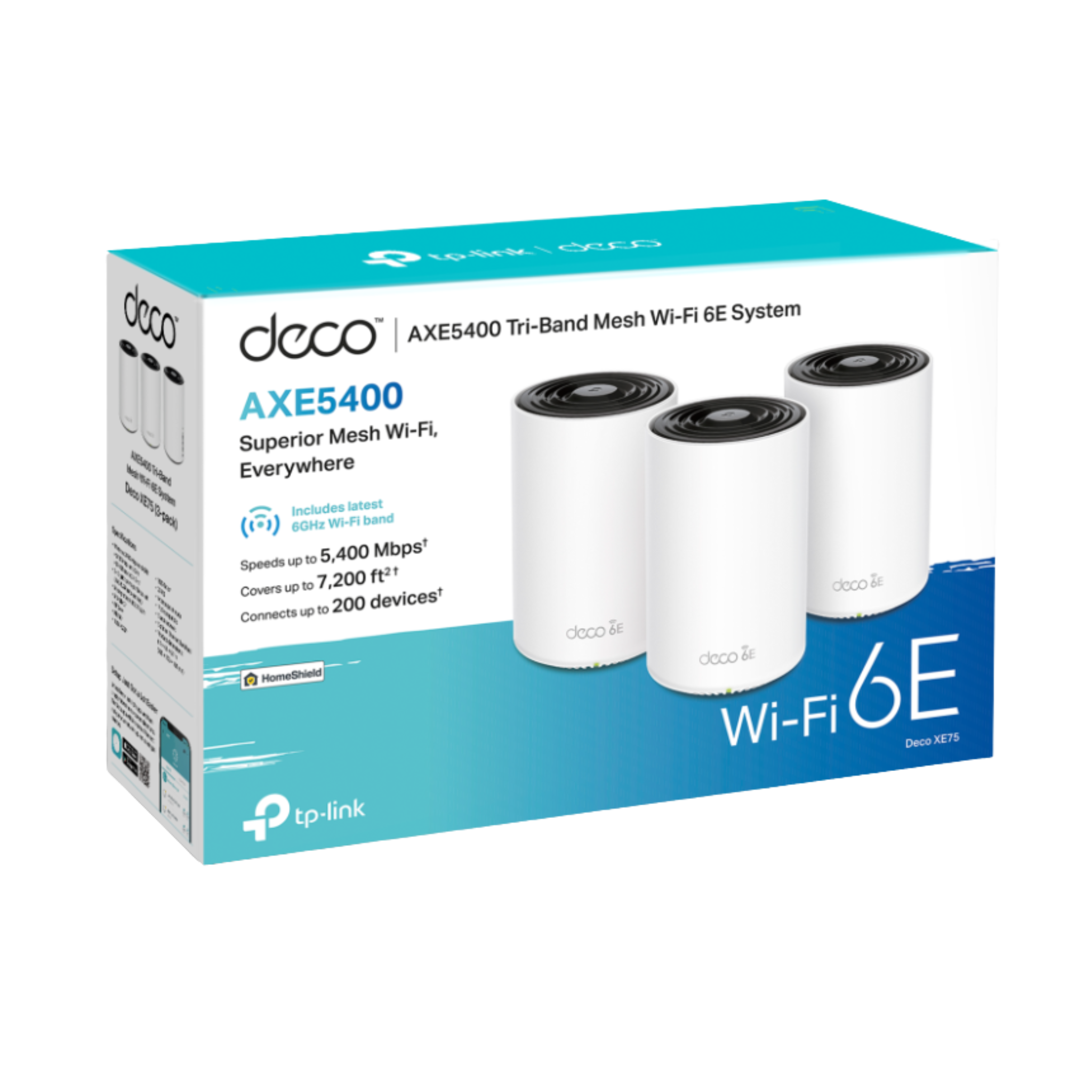 WIFI TP LINK AXE5400 MESH DECO XE75  (3-PACK)